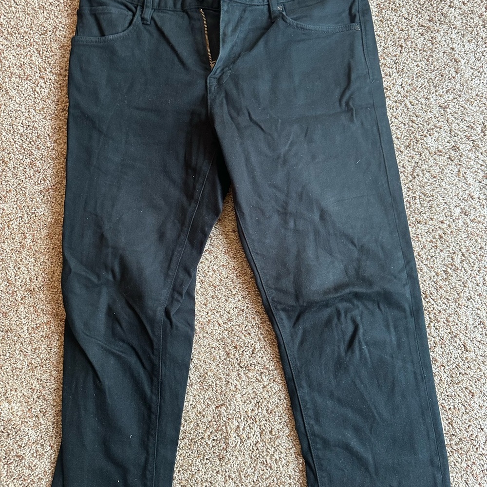 Roark Charcoal Straight Fit Jeans